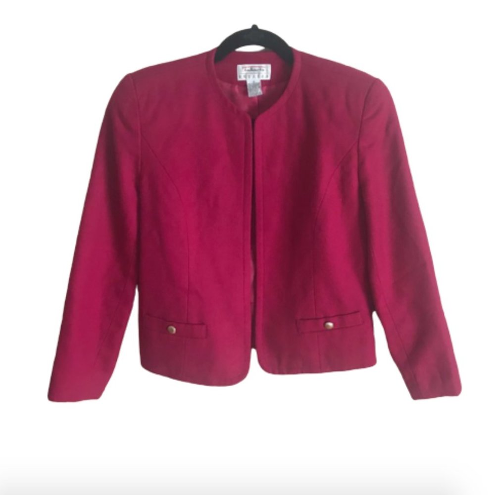 Talbots Petites | Size 6. Fuschia Blazer